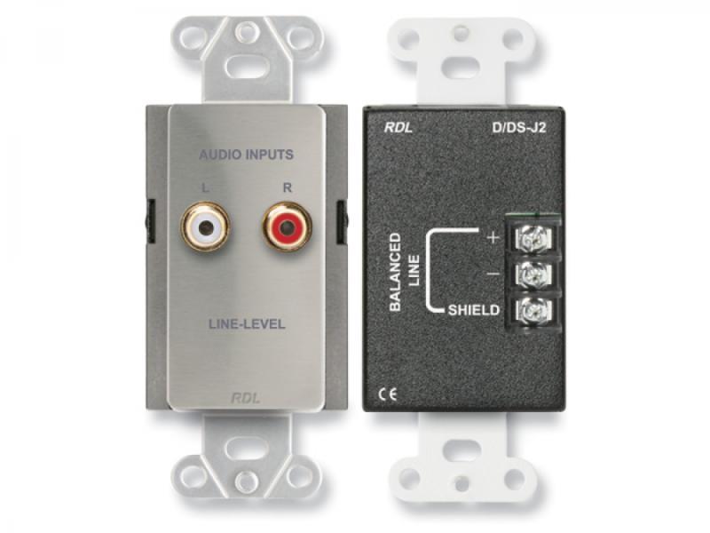 Line Input Assembly - RCA jack