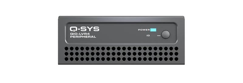 Q-SYS peripheral providing 4 l