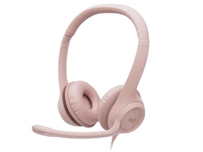 Logitech USB Headset H390-rose