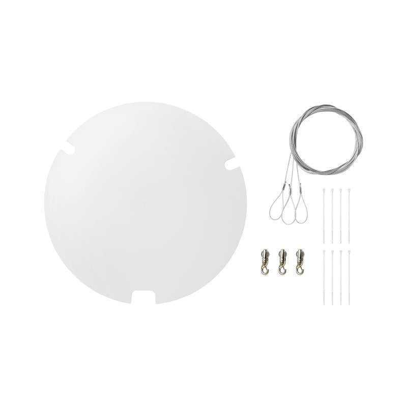 Gripple Mount Kit, Round, Whit