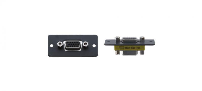 Wall Plate Insert-15-pin HD BL