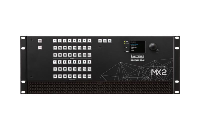 12 DP 1.2 input, 12 HDMI 2.0 i