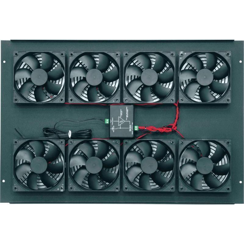 4-1/2"DC FAN TOP,8 FANS,552CFM