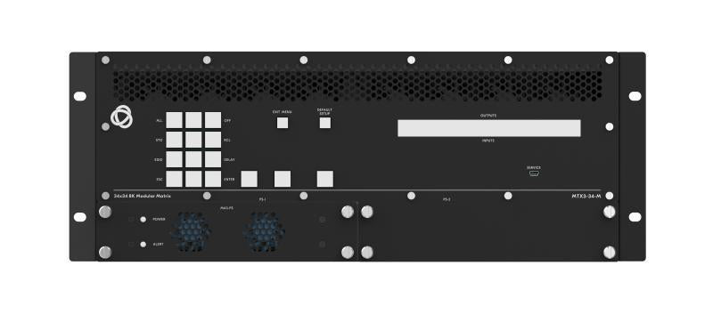 4U digital Frame with 34-port