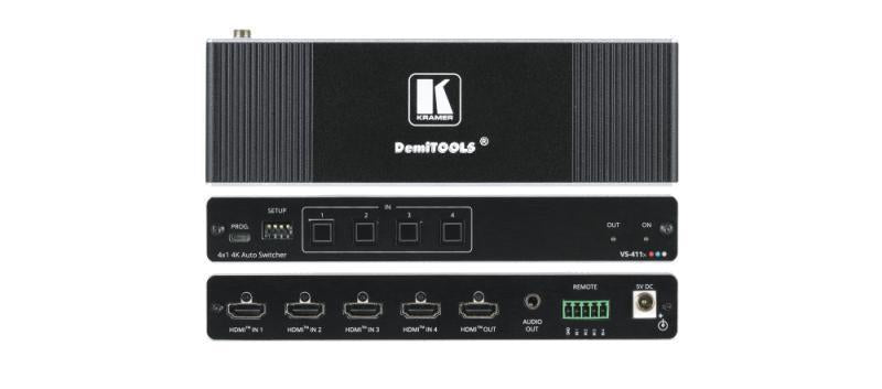 4x1 4K HDR HDMI Auto Switcher