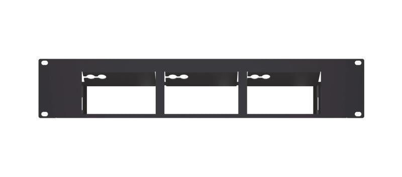 19" Rack Adapter for Up To 3 V