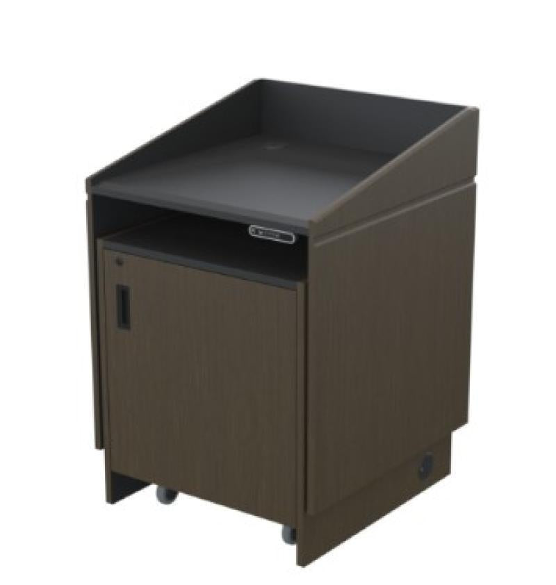 Electric Lift Lectern, Roll-ab