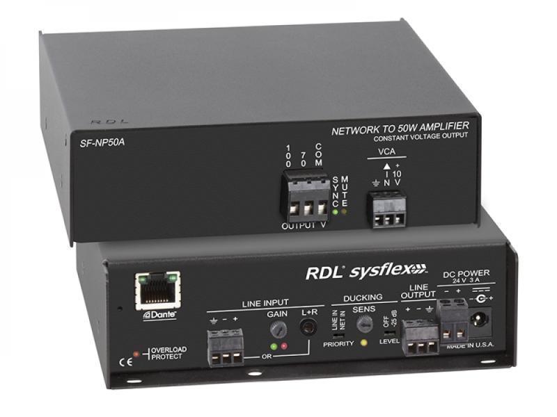Network to 50 W Mono Audio Amp