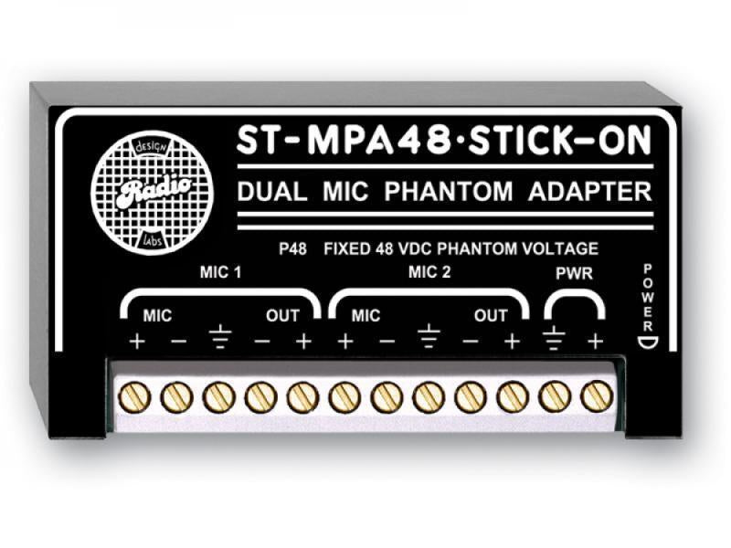 Microphone 48 V Phantom Adapte