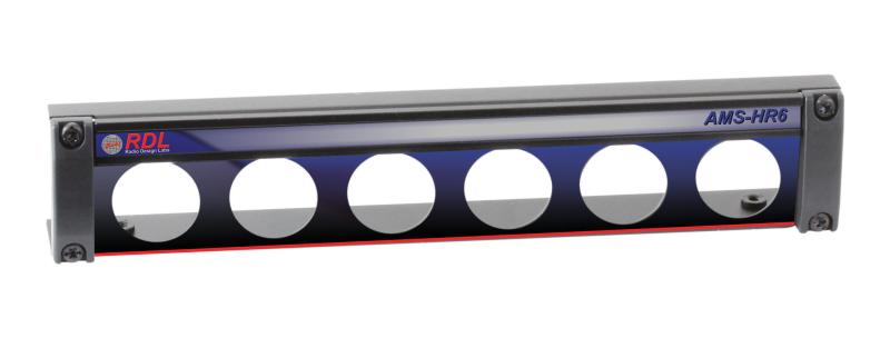 Mounting panel for 6 AMS