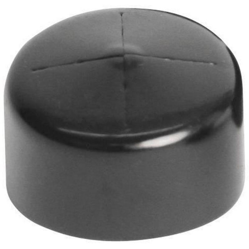 10 Pack 1-1/2 Npt Cap, Black V