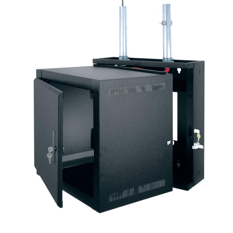 12SP/22D ECONO WALLRACK,BLACK,