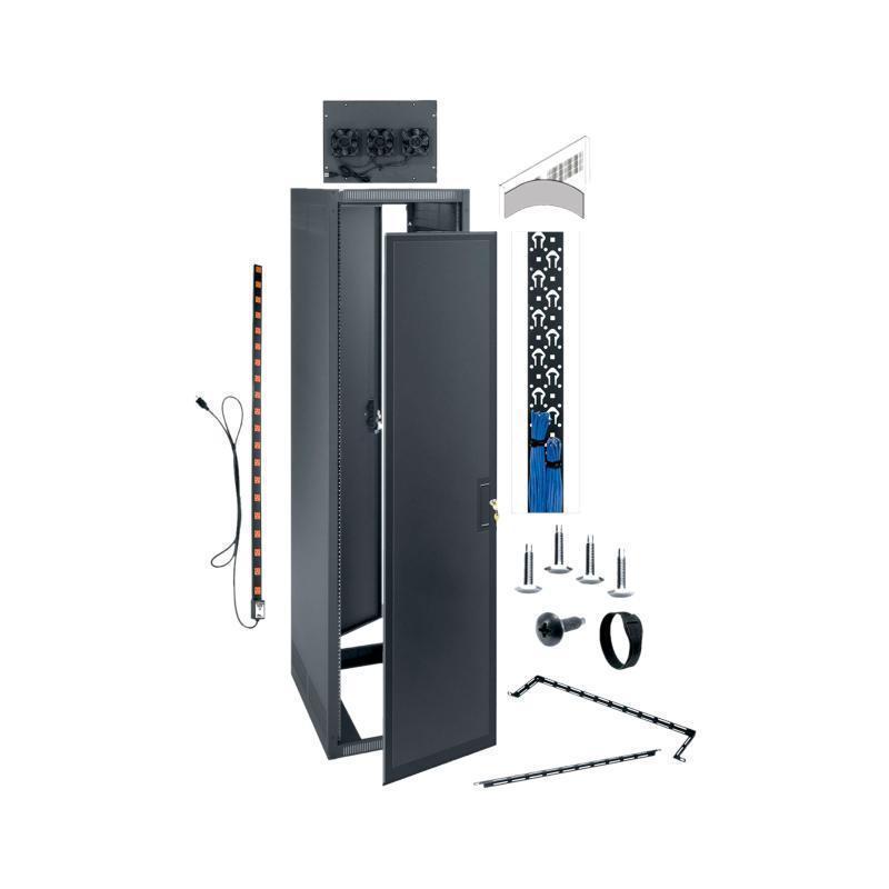 40SP/25D CONFIGURED AV RACK