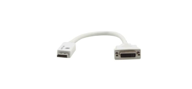 DisplayPort (M) to DVID-D (F)