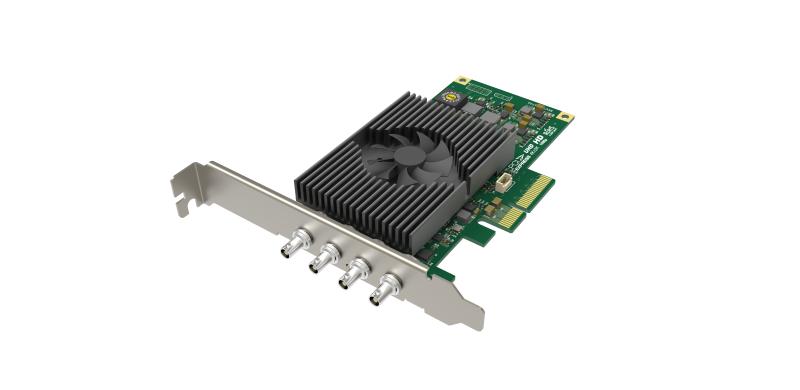LP PCIe x4, 1-channel 12G SDI,