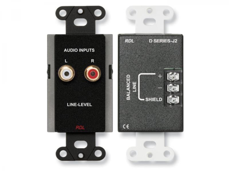 Line Input Assembly - RCA jack