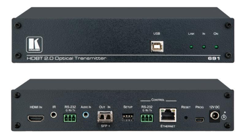 4K60 4:2:0 HDMI MM/SM Fiber Op