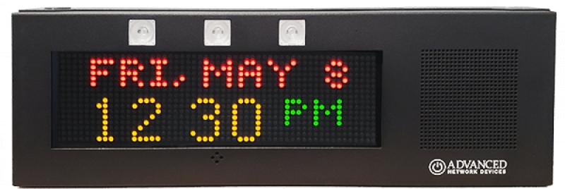Small IP Clock - multi-color d