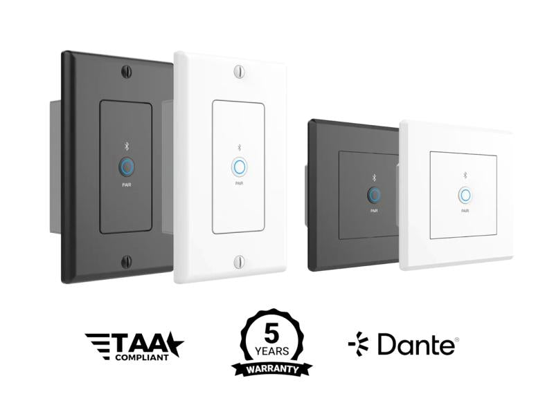 Dante Bluetooth Wallplate with