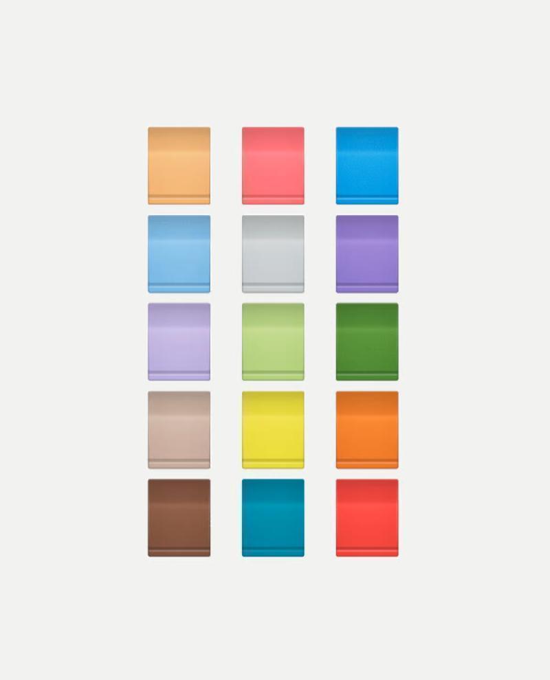 Sets of magnetic color indicat