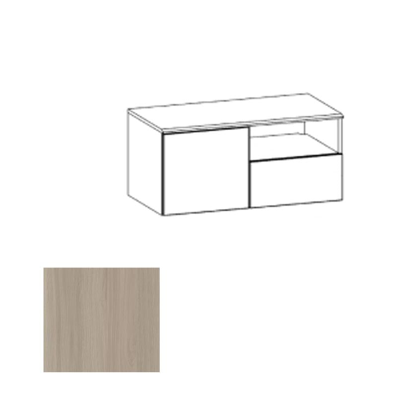 Wall Mounted Credenza Left Doo