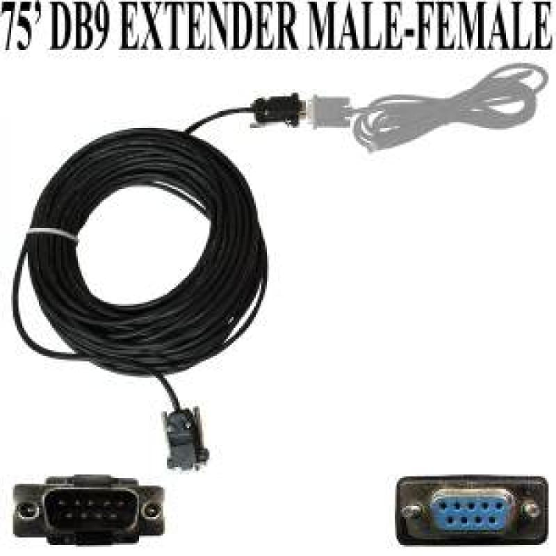 SERIAL DB9 MALE TO FEMALE STRA