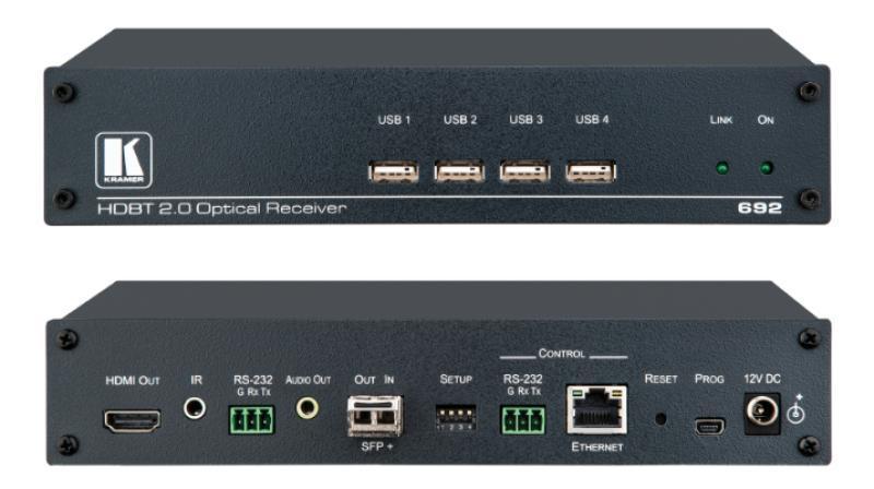 4K60 4:2:0 HDMI MM/SM Fiber Op