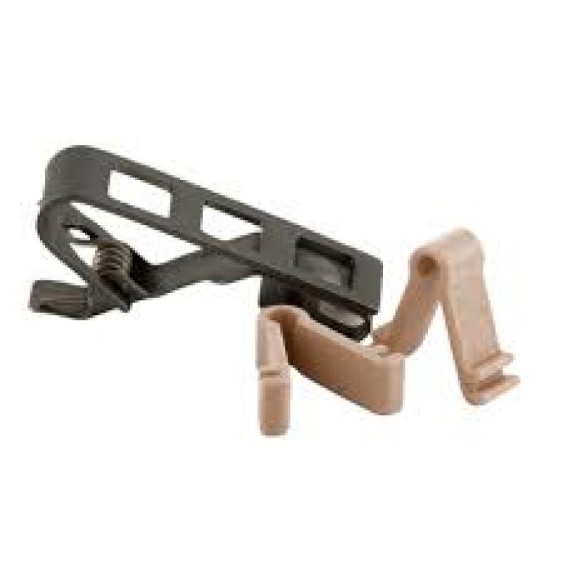 Dual post tie clip for MKE 1,