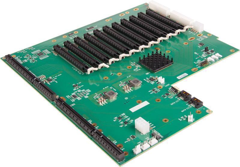 11 slot PCIe Gen3 backplane