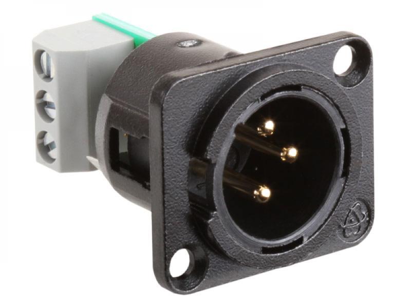 XLR Male Jack Assembly For use