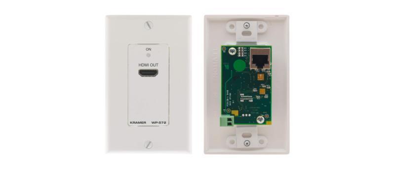 Active Wall Plate - HDMI WHITE