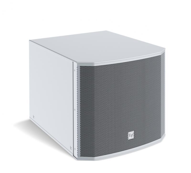 18" subwoofer indoor, white. N