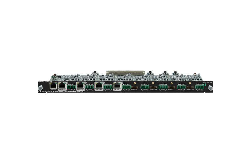 4 channel HDBaseT and 4 channe