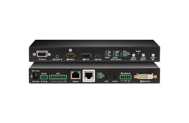 HDMI1.4, VGA, DVI, DP1.1 + USB