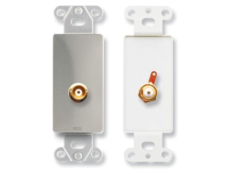 Plate with Grounded BNC jack w