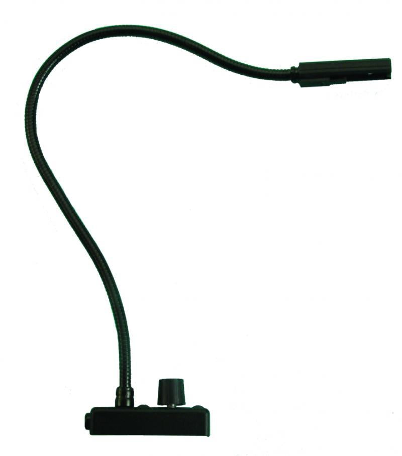 18" LED Gooseneck Lamp w/pwr