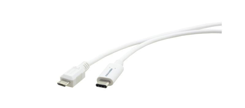 USB 2.0 C(M) to MicroB(M) Cabl