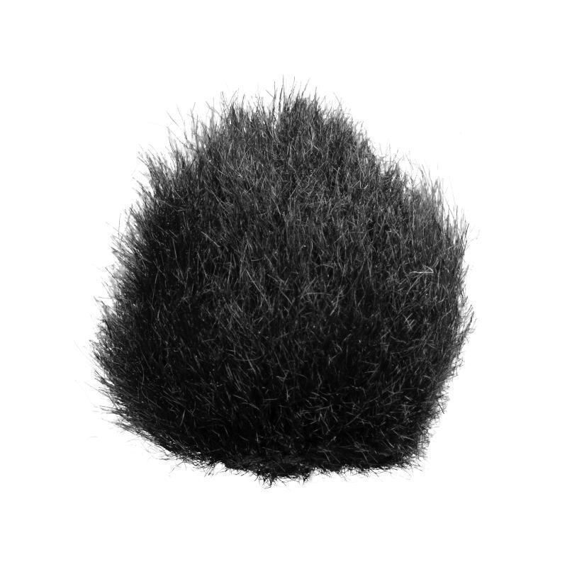 LAV FURRY WINDSCREEN, BLACK