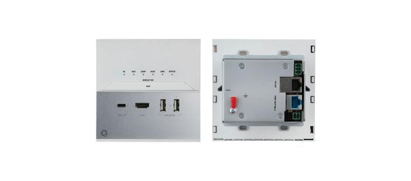 4K60 4:2:0 HDMI 2-gang Wall-pl