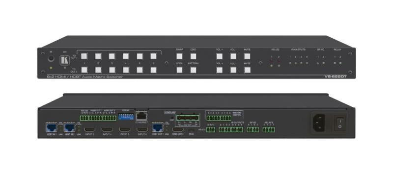 6x2 UHD HDMI Matrix Switcher w