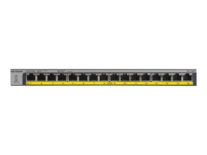 16PT POE/POE+GIGABIT UNMANAGED