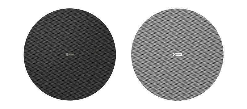 8", passive, closed back ceili