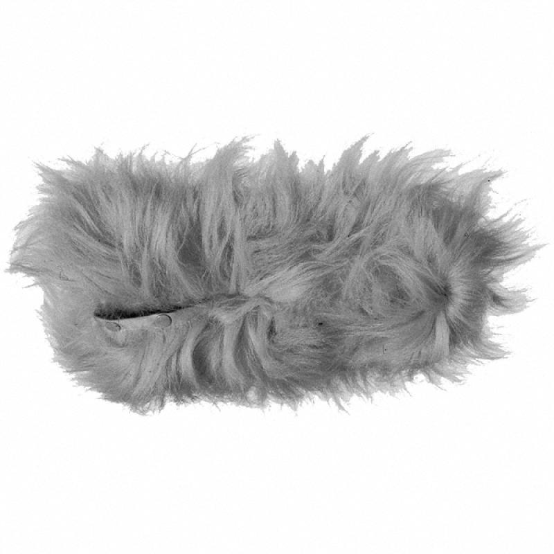 Long hair wind muff for use wi