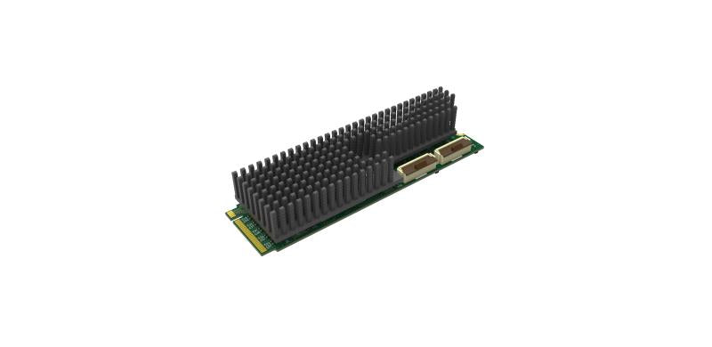 M.2 form factor 2-channel HDMI