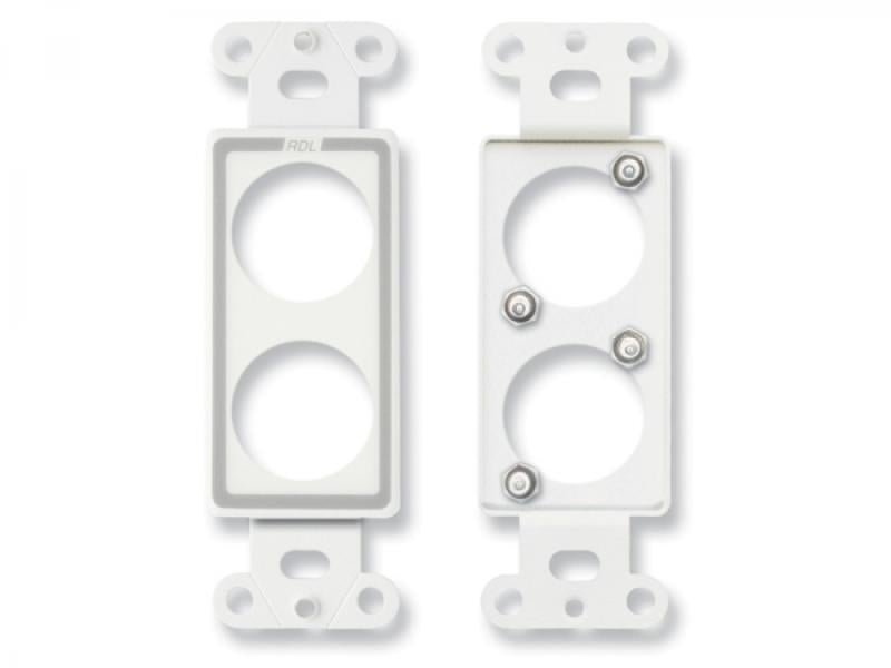 Double plate for standard and