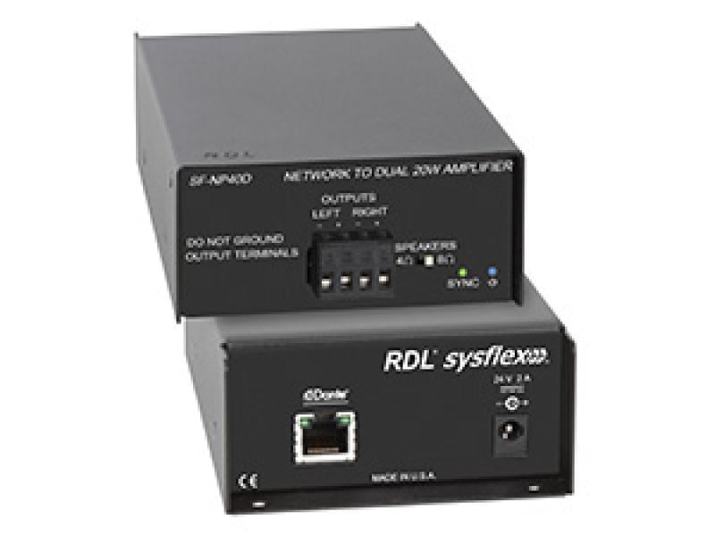 Network to 40 Watt Stereo Powe