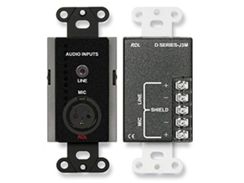 Mic/Line Input Assembly - XLR,