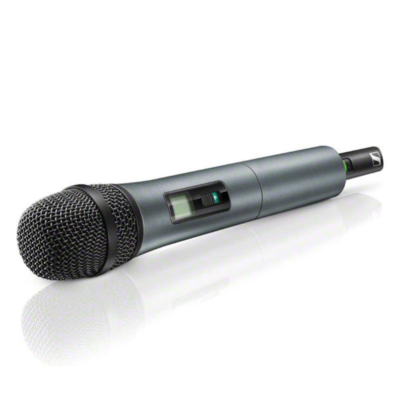 Handheld transmitter equipped
