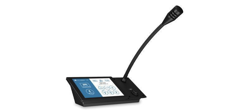 Q-SYS Touchscreen Page Station