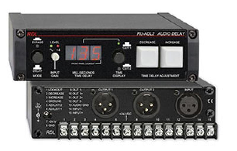 Audio Delay, 0 to 135 mS 1